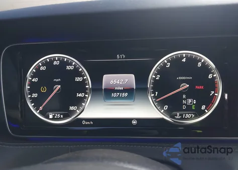 2016 Mercedes-Benz S 550 4Matic из США, поврежденный, VIN WDDXJ8FB8GA014726